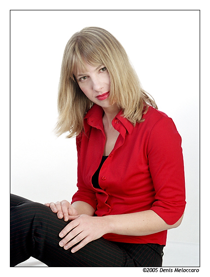 
en rouge
