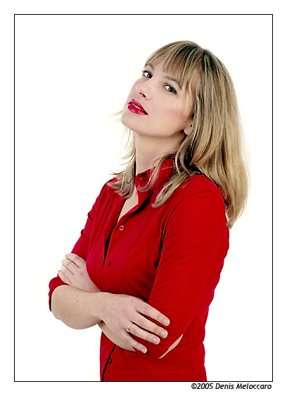 
en rouge
