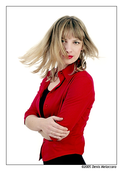 
en rouge

